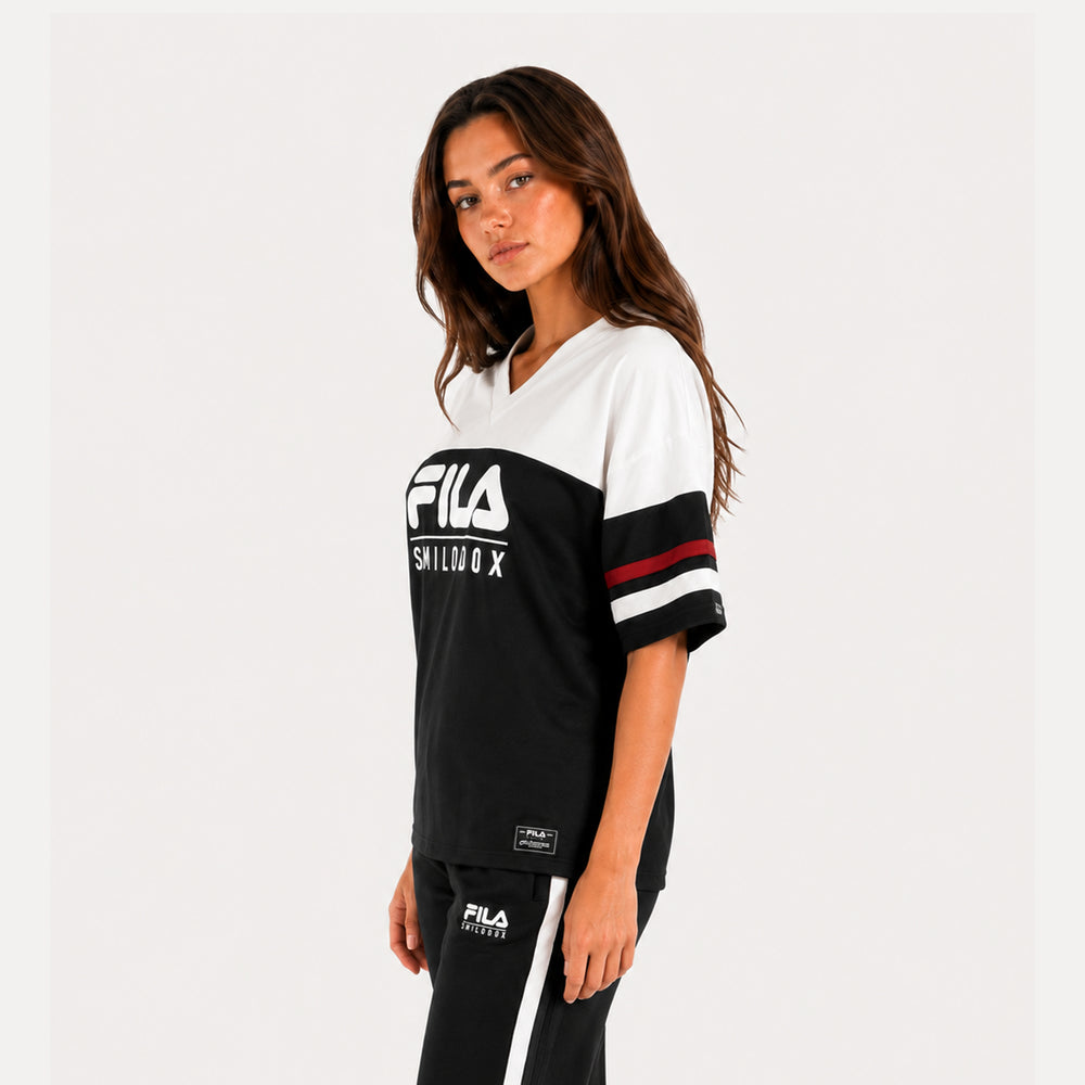 SMILODOX x FILA Jersey T-Shirt Vetta