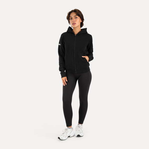 Zip Hoodie Basic Saria